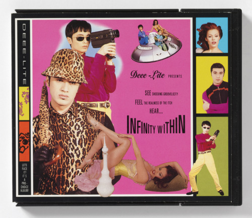 Mike Mills, artwork for CD case of Deee-lite: Infinity within, 1992. Via Cooper Hewitt