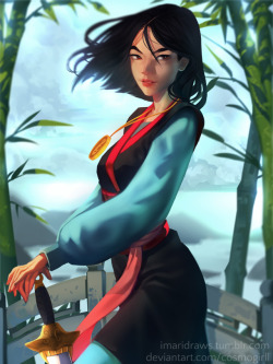 imaridraws:  Mulan ♥