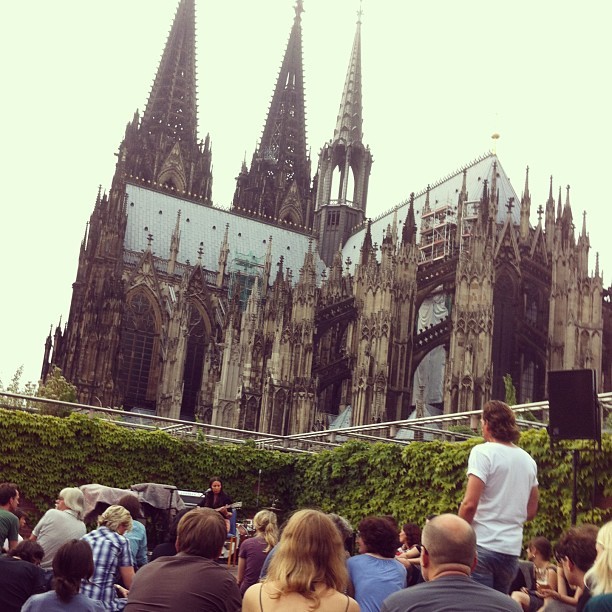 With Samara Lubelski in Cologne