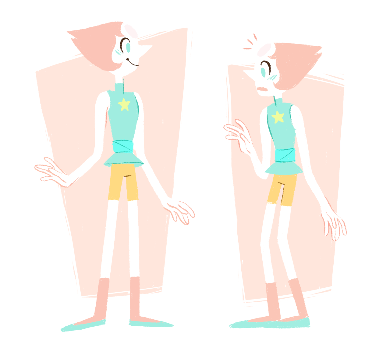 nowaitwhat:  Here are a couple of Pearls I drew the other day! Maybe I’ll draw