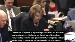 whiskey-weather:  mcmuph1n:  This woman is an elected official. This statement should scare the shit out of everyone.  For some reason people keep voting for her. This woman is a treasonous pile of shit and her heart attack can’t come soon enough. Sorry