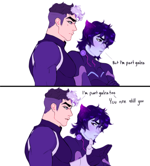 gummibois: Paartt 2??Some more blind shiro an some galra keith Part 1