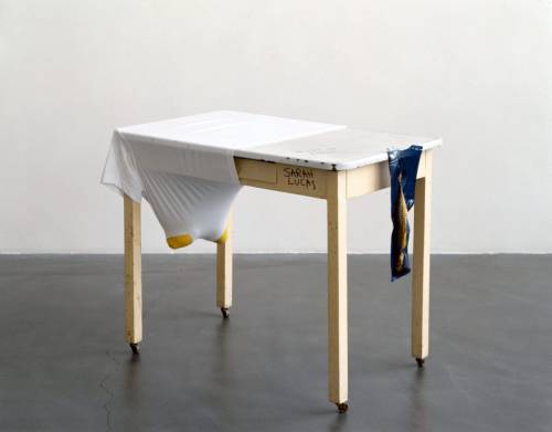 mentaltimetraveller:  Sarah Lucas, Bitch, 1995 Sadie Coles HQ, London