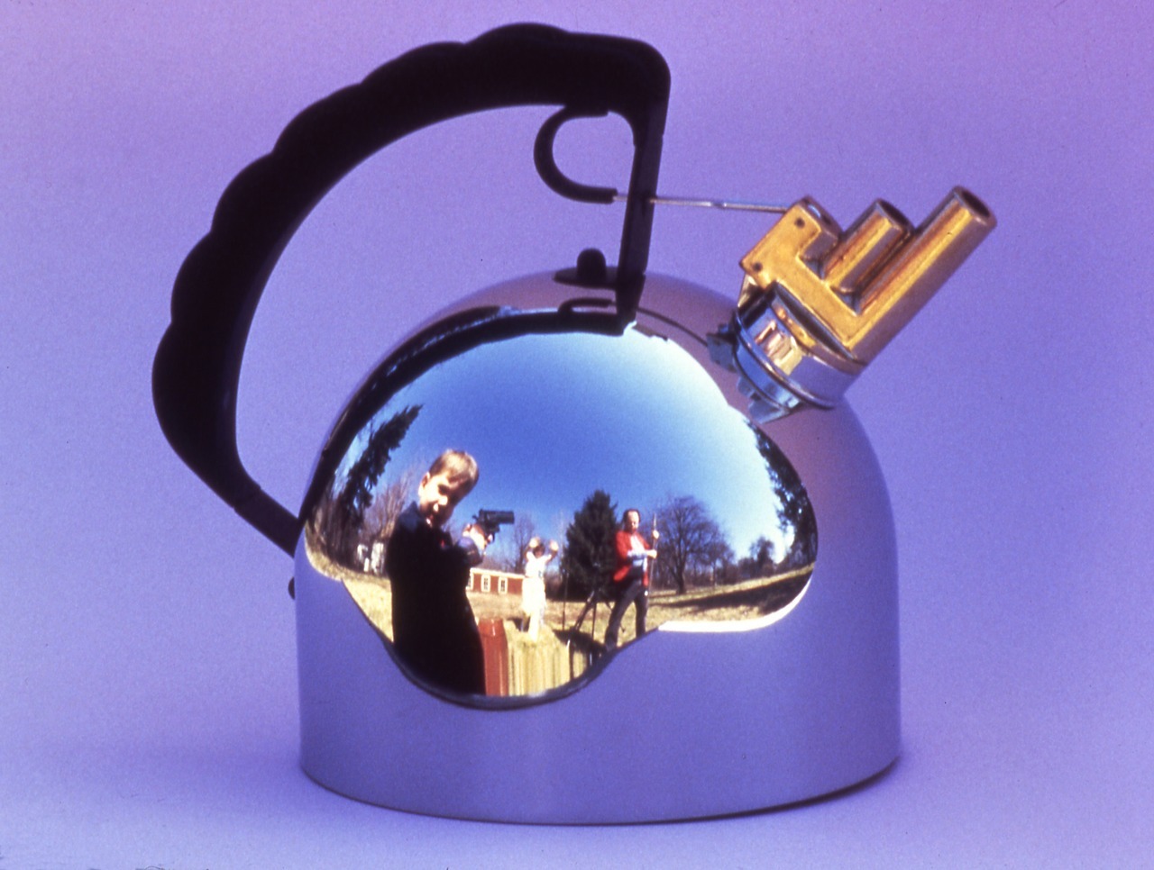 kiameku:  Mac Adams Post Modern Tragedy, Kettle 1987 Color photograph, C-print 73