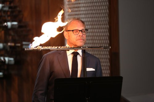 itsaviolathing:letsfclef:ironic-flute:altonbrown:Sometimes I get concerned for him.is this a flute??