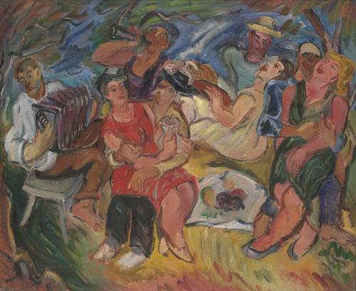 Sunday by Ignjat Job (1932 - 1933)