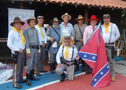 The Confederates of Brazil,Every year in the State of Sao Paolo, in the City of Americana, Brazil, t