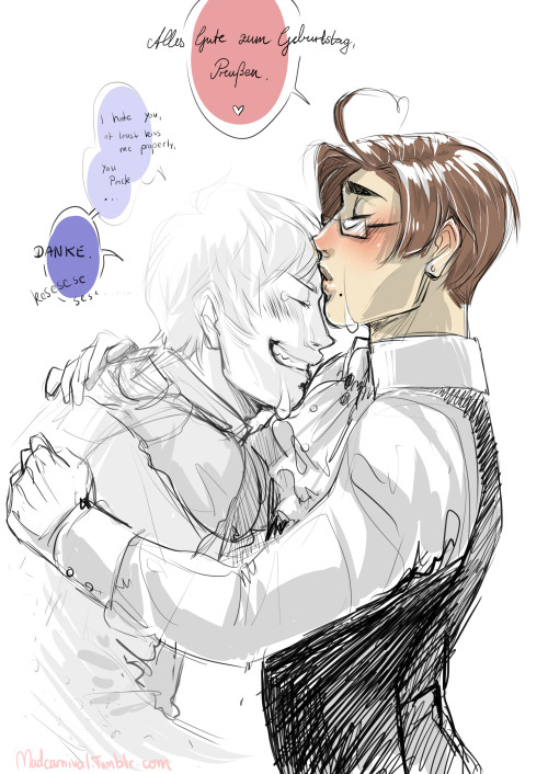 madcarnival:Happy Birthday Prussia, may you live forever.i cant just NOt draw my bby’s birthda