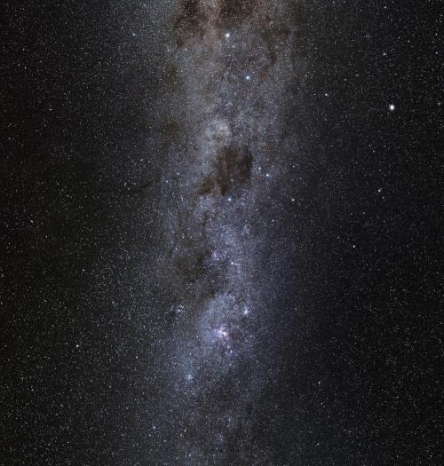 startswithabang:  Mostly Mute Monday: The Galactic PlaneOnce thought to be its own, unique class of object, the Milky Way is today known to be simply a collection of hundreds of billions of stars, viewed from our vantage point within the galactic plane.In