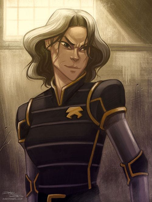 danidraws: I painted Lin Beifong. Hey look, I colored that sketch I posted before.