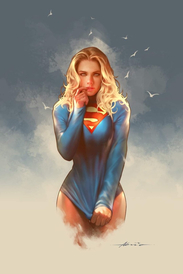 Sexy supergirl