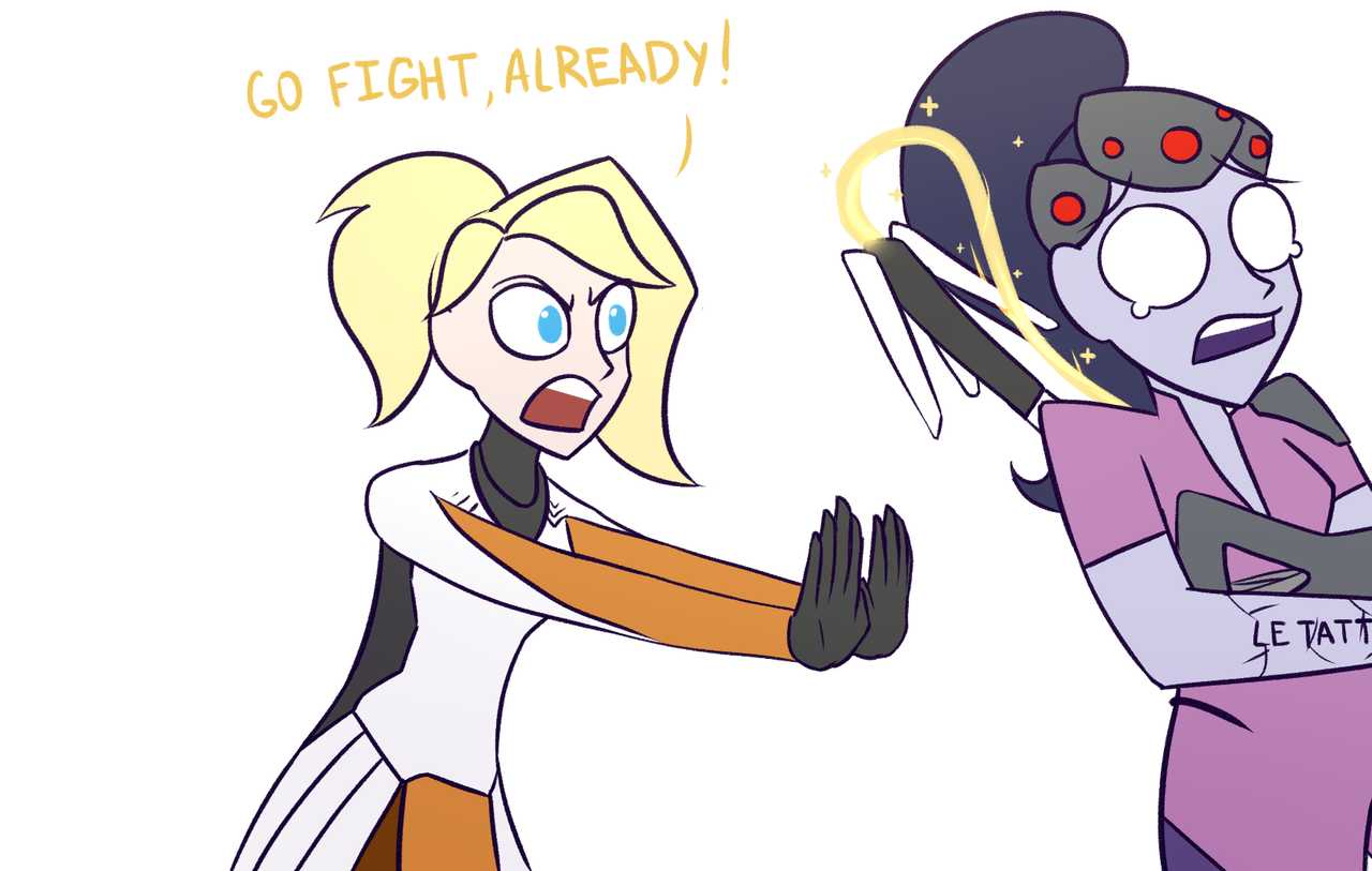 widowmakerdaily:  WHY CAN’T SHE JUST ATTACH CADUCEUSES TO SOMEONE?   ಠoಠ 