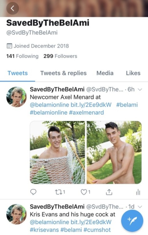 Just started a SavedByTheBelAmi Twitter account. Please follow me there