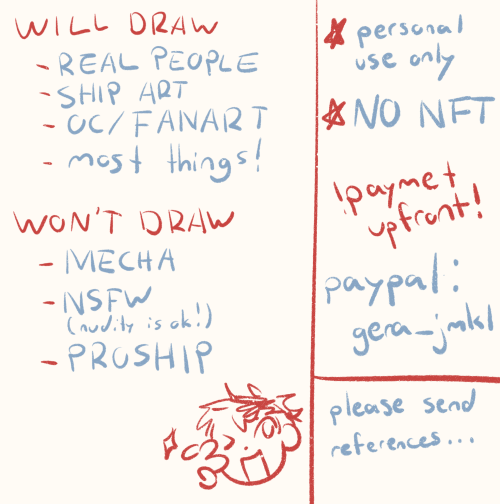 Hey Guys !!! Opening Commissions Back Up For Winter Break !!!