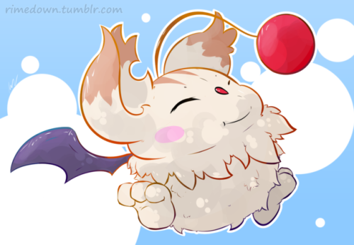 rimedown: Moogle. Day 1388.