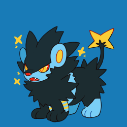 rumwik:  Luxray! Time lapse 