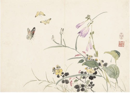 laclefdescoeurs: Paintings after Xie Yuanhui’s Poems, 1768, Yu Xing