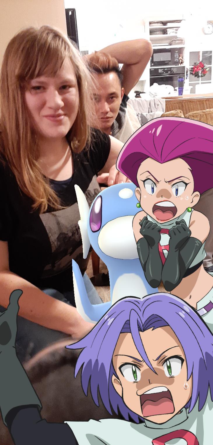 My Girlfriend Wanted A Photo With My Dratini Instead Team Rocket Showed Up