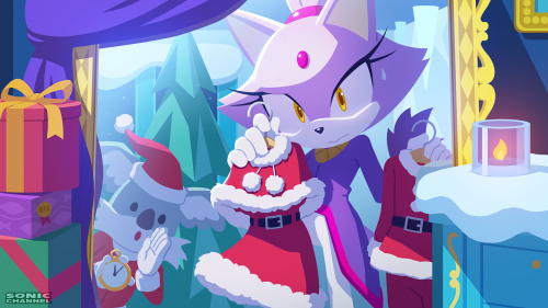 sonicthehedgehog: As the snow silently falls and the presents await, The Imperial Princess prepares 