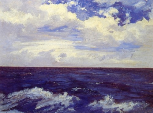 artist-velasco: Mar Atlántico, 1889, Jose Maria Velasco