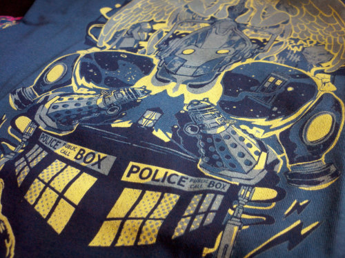 Coey&rsquo;s Doctor Who shirts are (finally) back in stock!it took a long time to restock (we switch