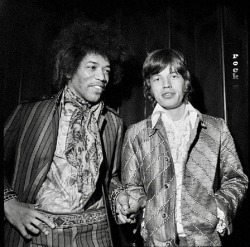 mickslove:  Mick & Jimi