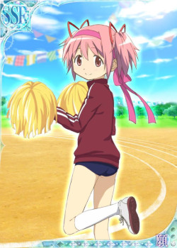 thekusabi:  New sports club official Madoka Magica art! 