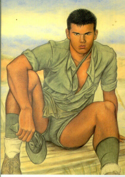 Blogcubanpete: Encorealways: See More Gay Art Drawings At:https://Gayside1.Com/2017/10/02/Gay-Art-Hot-Men-Drawings-Paintings-3/