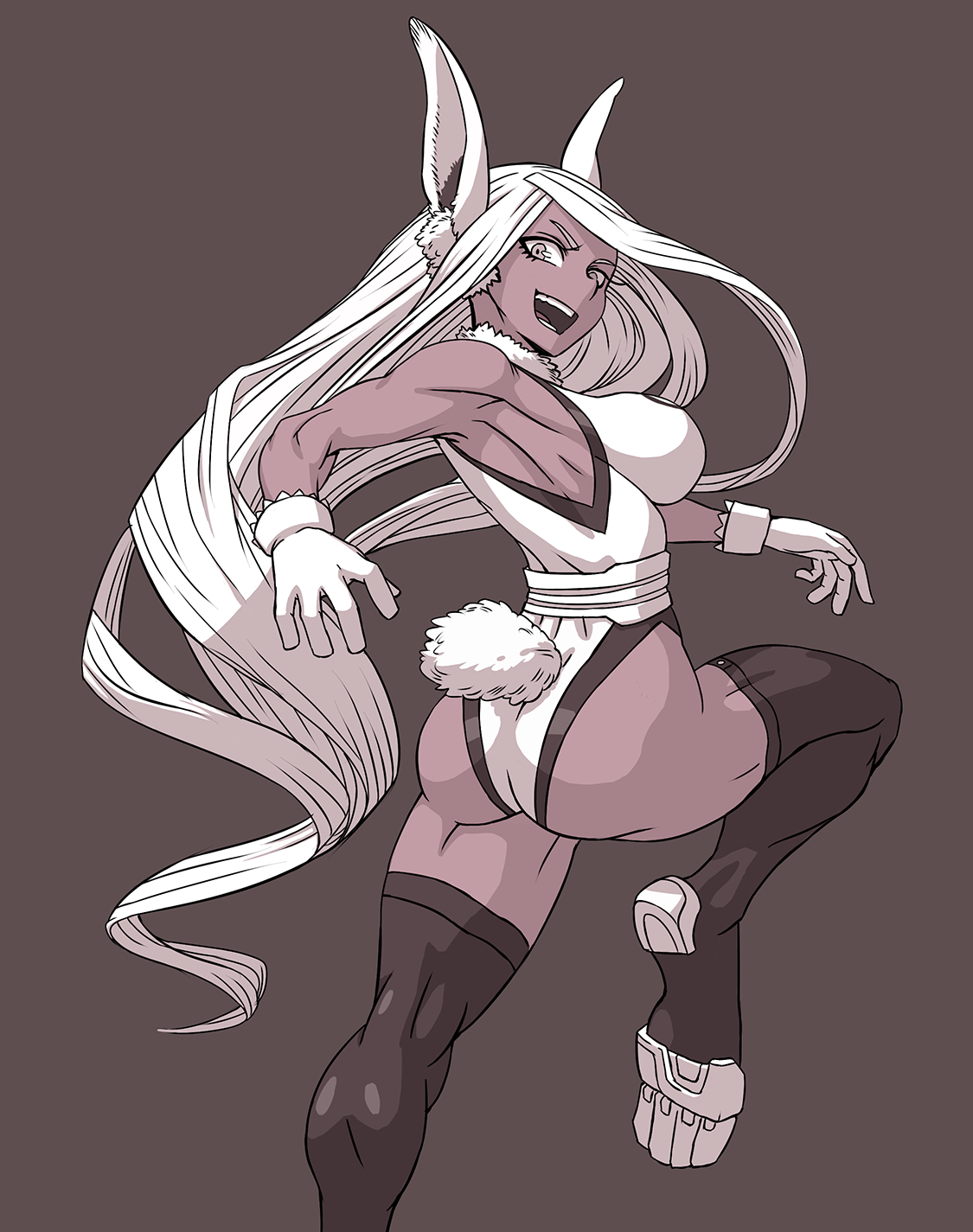 ninsegado91: nonneim: Stream mini request: Miruko from Boku No Hero Academia. Nice