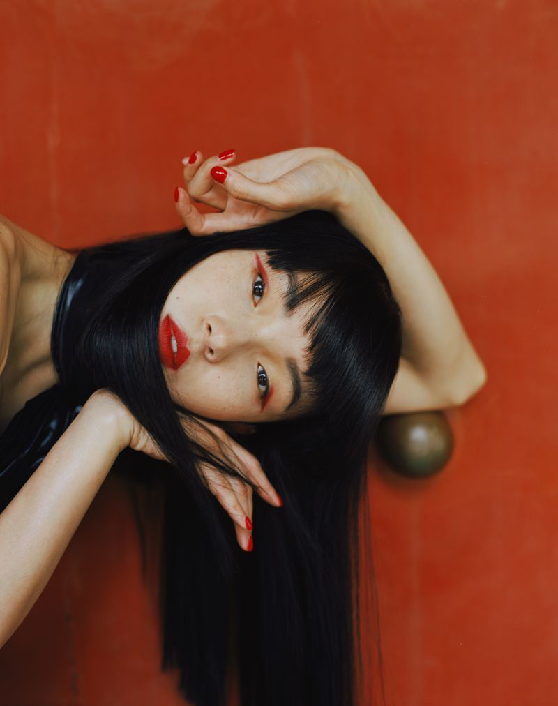 midnight-charm:   Xiao Wen Ju photographed by  Leslie Zhang for  Grazia China 