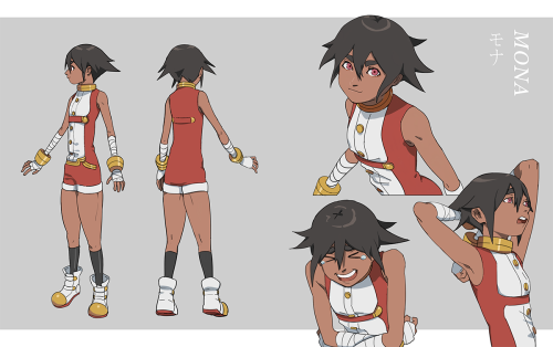 aivii:  Character sheets for ‘Steamboy’ anime, airing in 20XX 