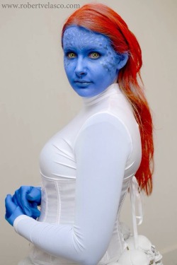 snowingshannon:  Here’s my Mystique cosplay! Photo by Robert Velasco