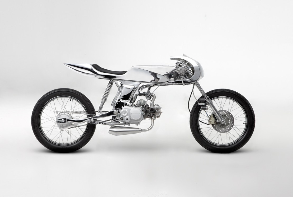   Bandit9 Reduces the Motorcycle to a Beautiful Chrome Skeleton  