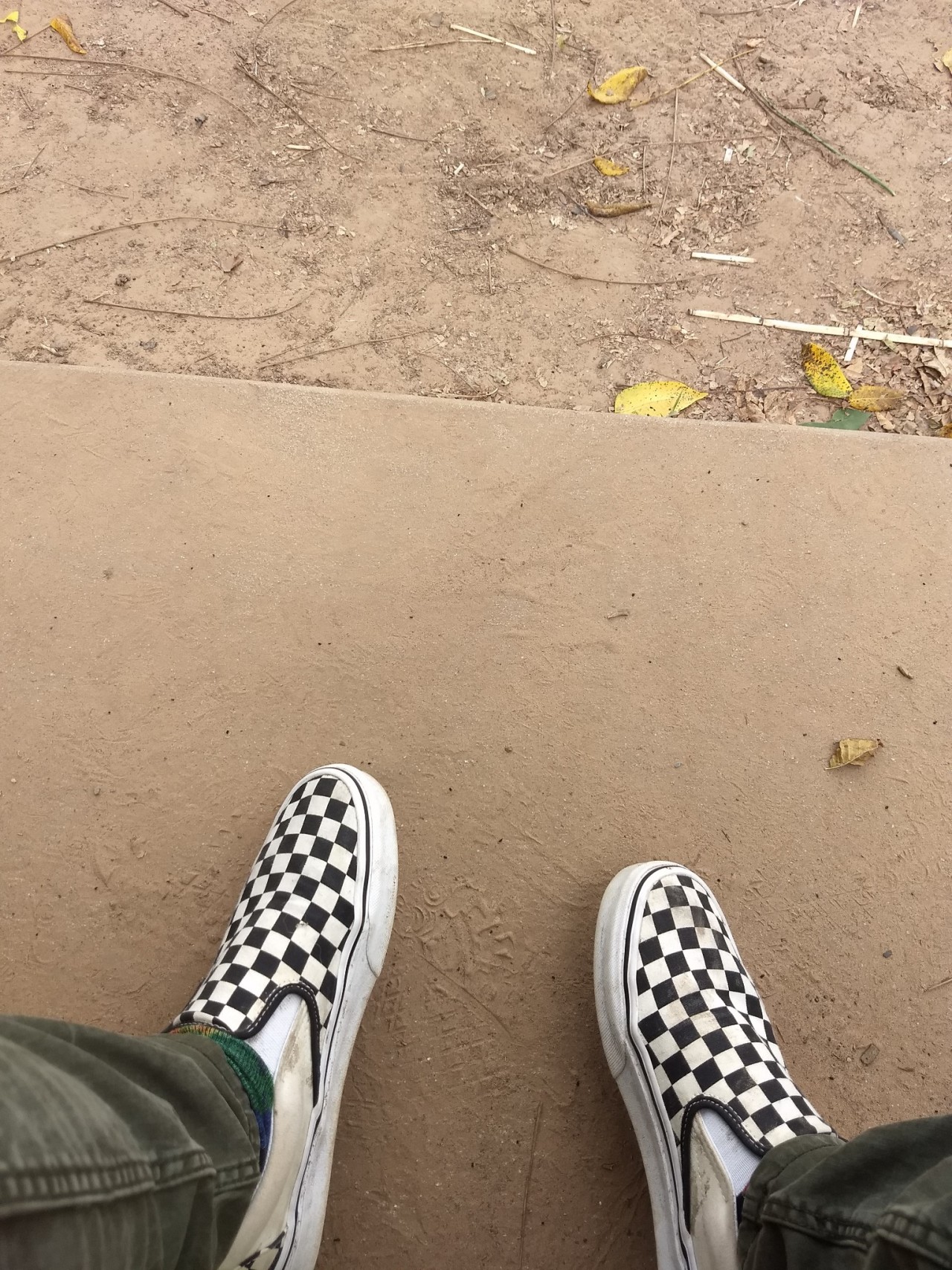 tumblr checkered vans