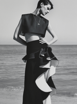 vogueweekend:  Saskia de Brauw photographed by Alasdair McLellan in The Gentlewoman #7 