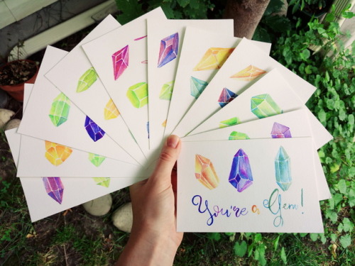 Vote for my gem postcards!! :D HERE!