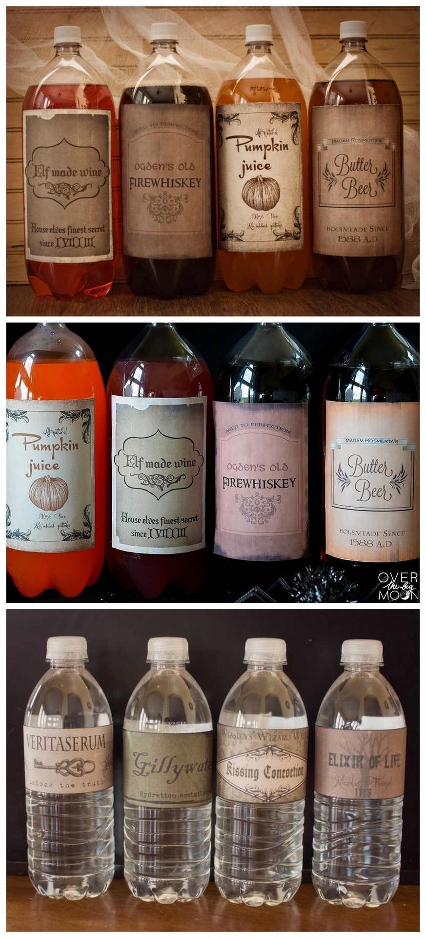 truebluemeandyou: Halloween & Cosplay DIYs • halloweencrafts: DIY Harry Potter Drink Labels ...