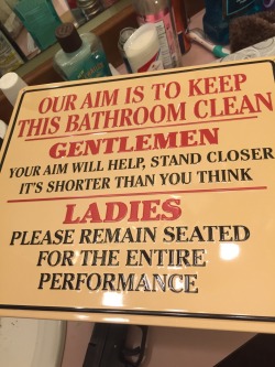 Just some signs in my local general store