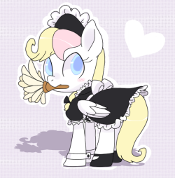 ask-inkieheart:  A maid outfit was the most