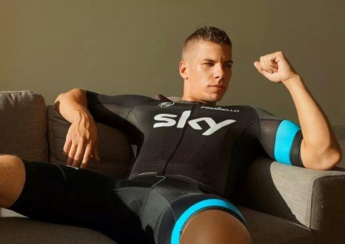 After his bike ride his Coach told him to take a seat. At first he though Coach was just helping him
