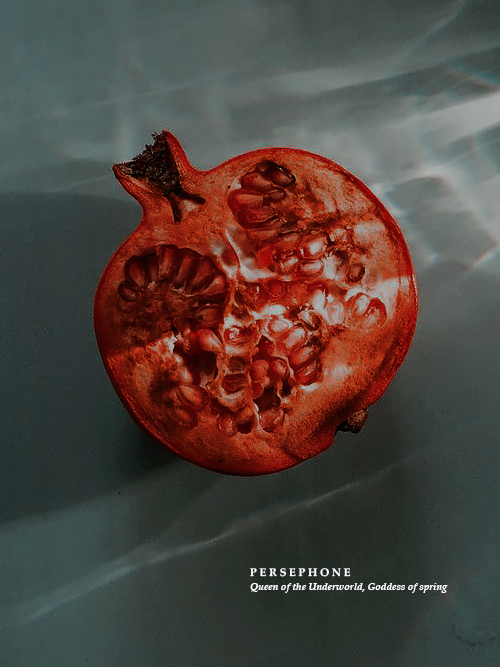 declanlynch:  mythology: persephone, queen of the underworld, goddess of spring 