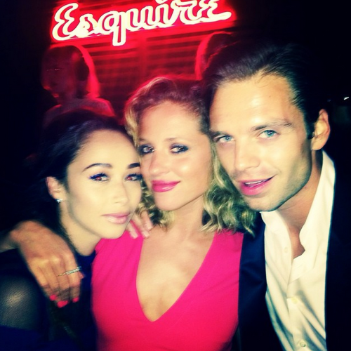 theluxuriousfangirl: dailysebastianstan:  @realjessemetcalfe: Crew is assembled! @Esquire Party!!! #