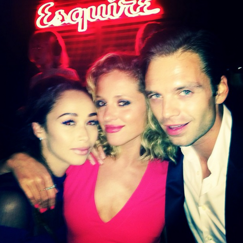 theluxuriousfangirl: dailysebastianstan:@realjessemetcalfe: Crew is assembled! @Esquire Party!!! #