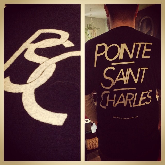 Repping the Point! That’s what’s up! #montreal #pointestcharles #myhoodisbetterthanyours