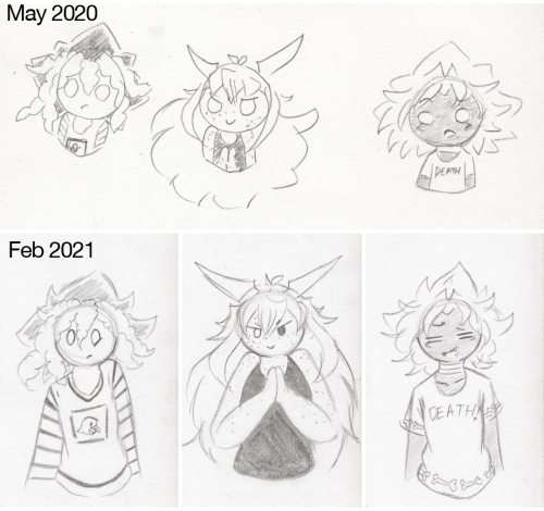These were redraws