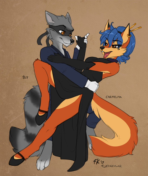 Porn fkevlar: Some Sly Cooper x Carmelita requests photos