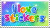 i lv stickers