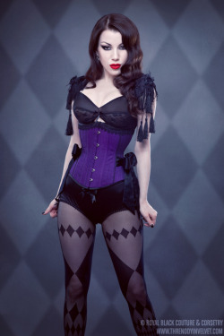 the-retro-rose:  Royal Black Couture II by