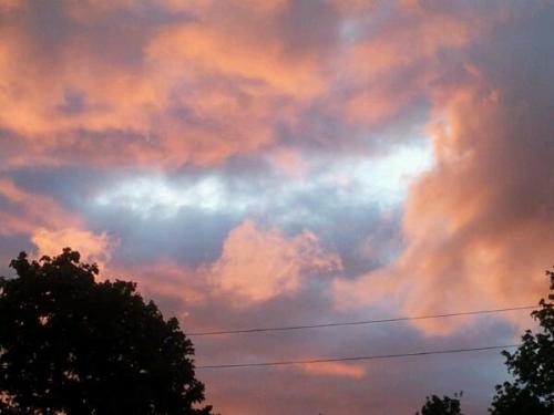 Just got sent this photo, it sent me into a little dreamworld. beautiful evening sky.