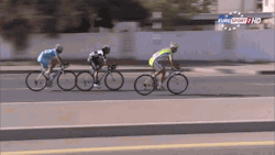 natelife:  Peter Sagan getting rad with 2km to go in Oman. | Nate ★ Life GIF!